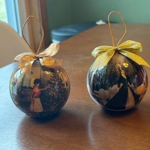 2 Barbie ornaments 1997